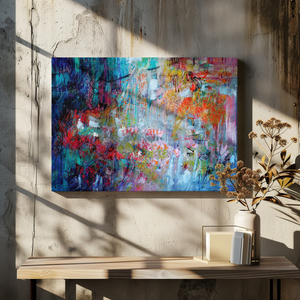 Chaotic Bloomscape | Canvas