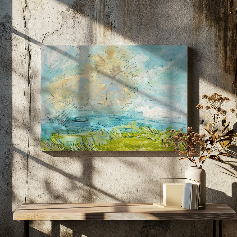 Grillige Horizon | Canvas
