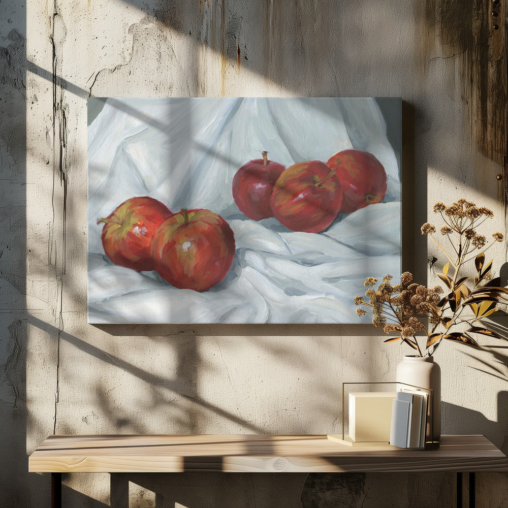 Rode appels | Canvas