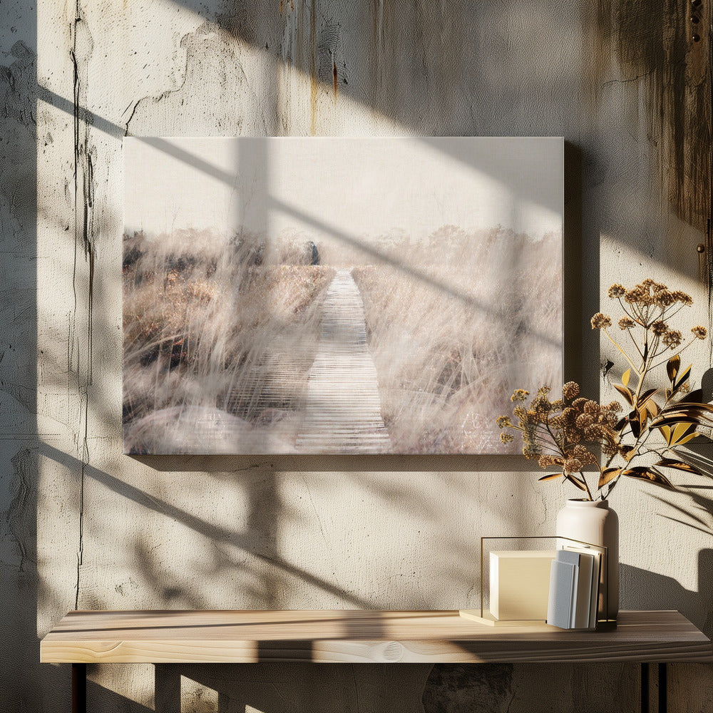 Dromerig landschap | Canvas
