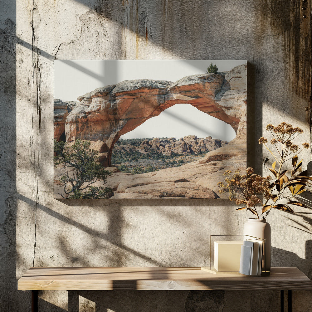 Uitzicht naar het westen | Canvas