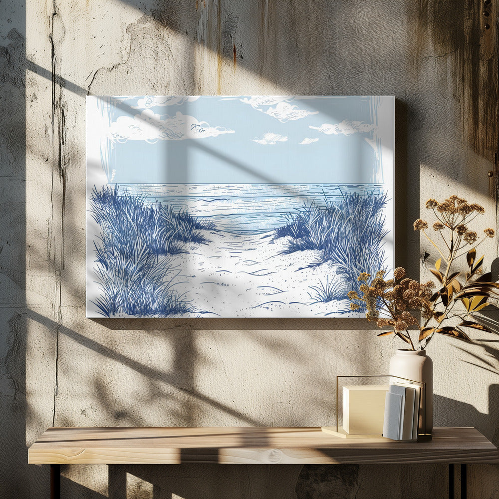 Strandwandeling | Canvas