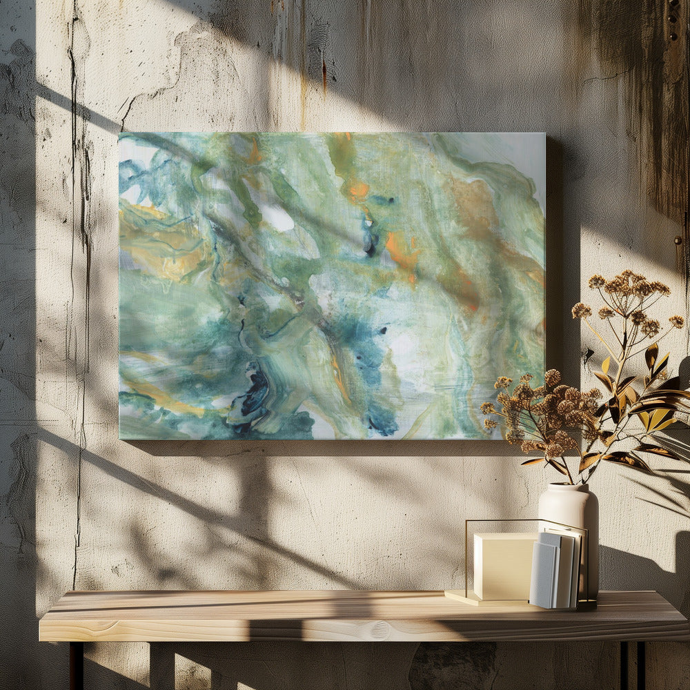 Blue Abstract Forms | Canvas