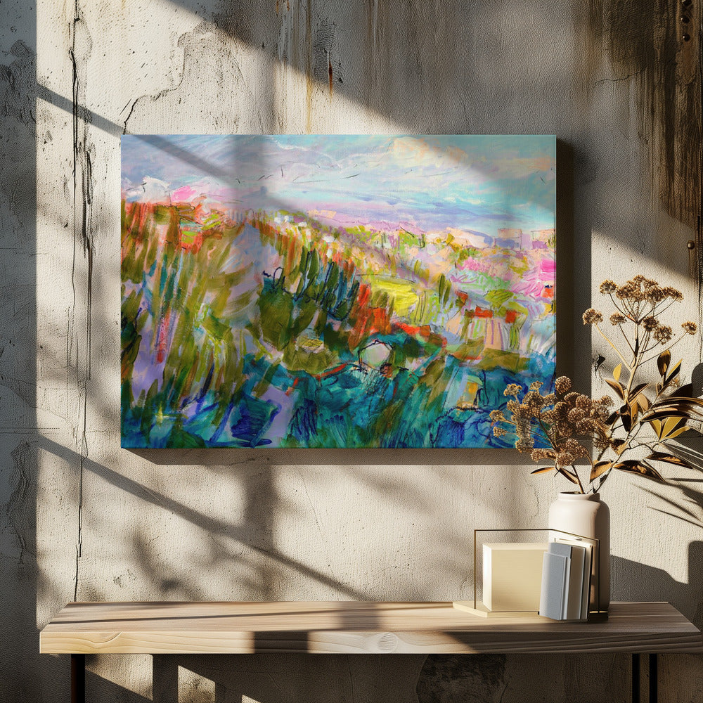 Eeuwige beklimming | Canvas