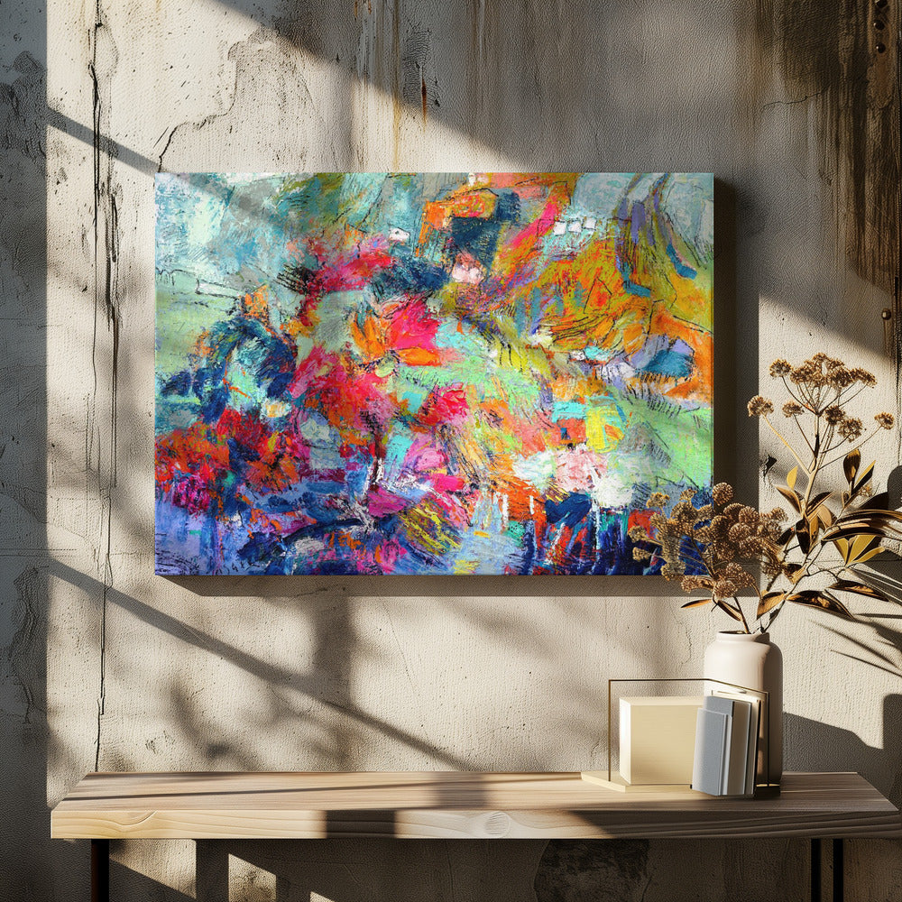 Rozentuin | Canvas