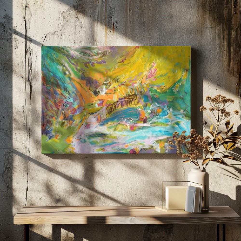 Eeuwige Stroom | Canvas