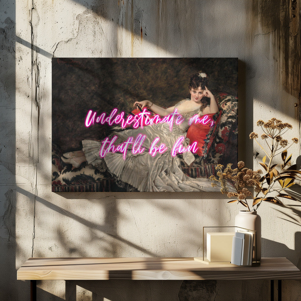 Onderschat de verhouding | Canvas