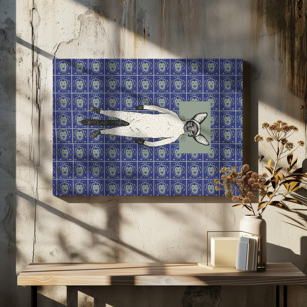 Siamese kat | Canvas