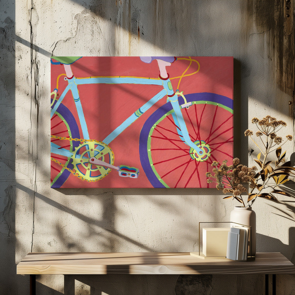 Laten we gaan fietsen | Canvas