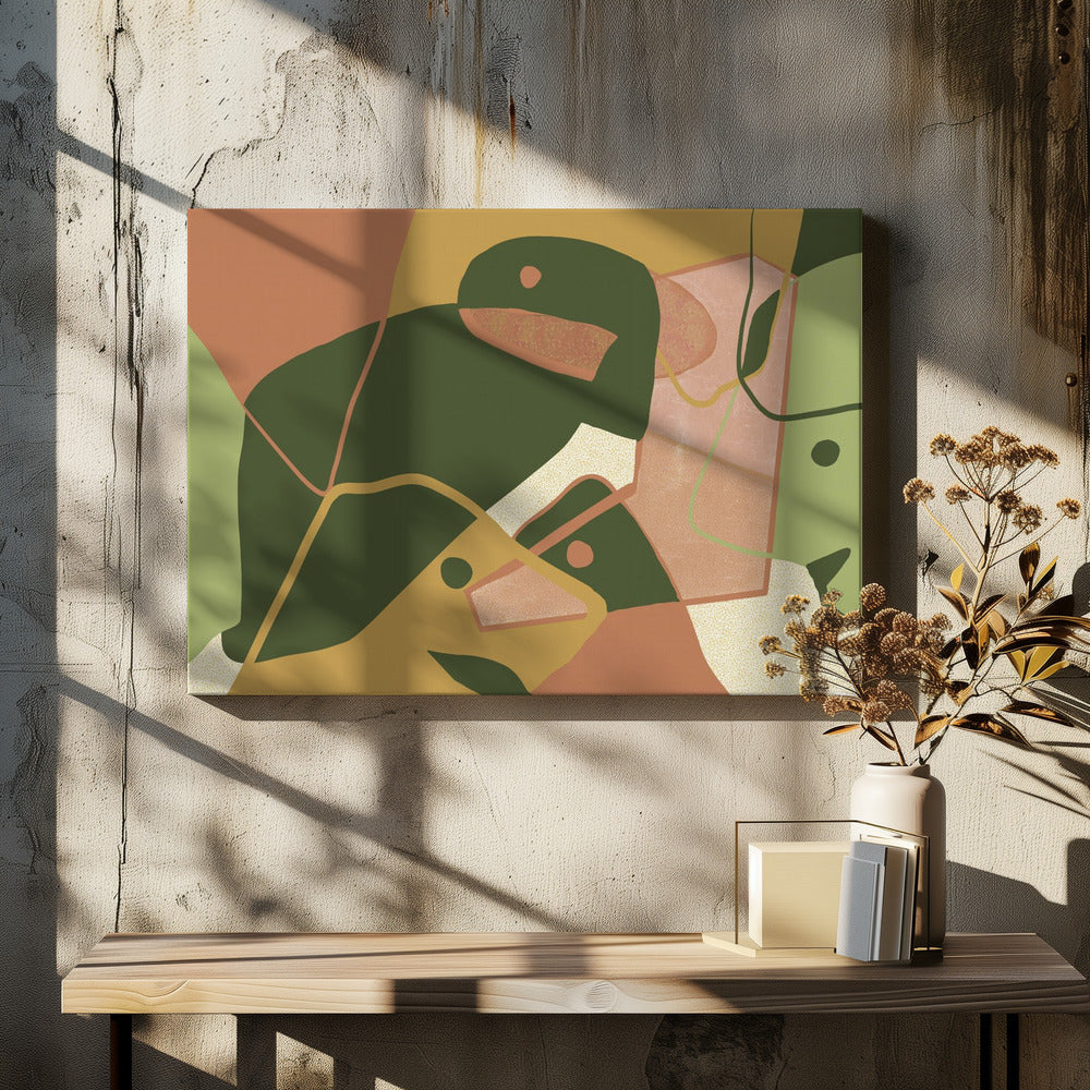 Abstract van verbeelding | Canvas