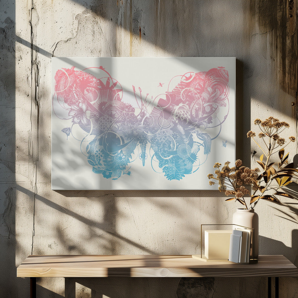 Vlinder 1 | Canvas