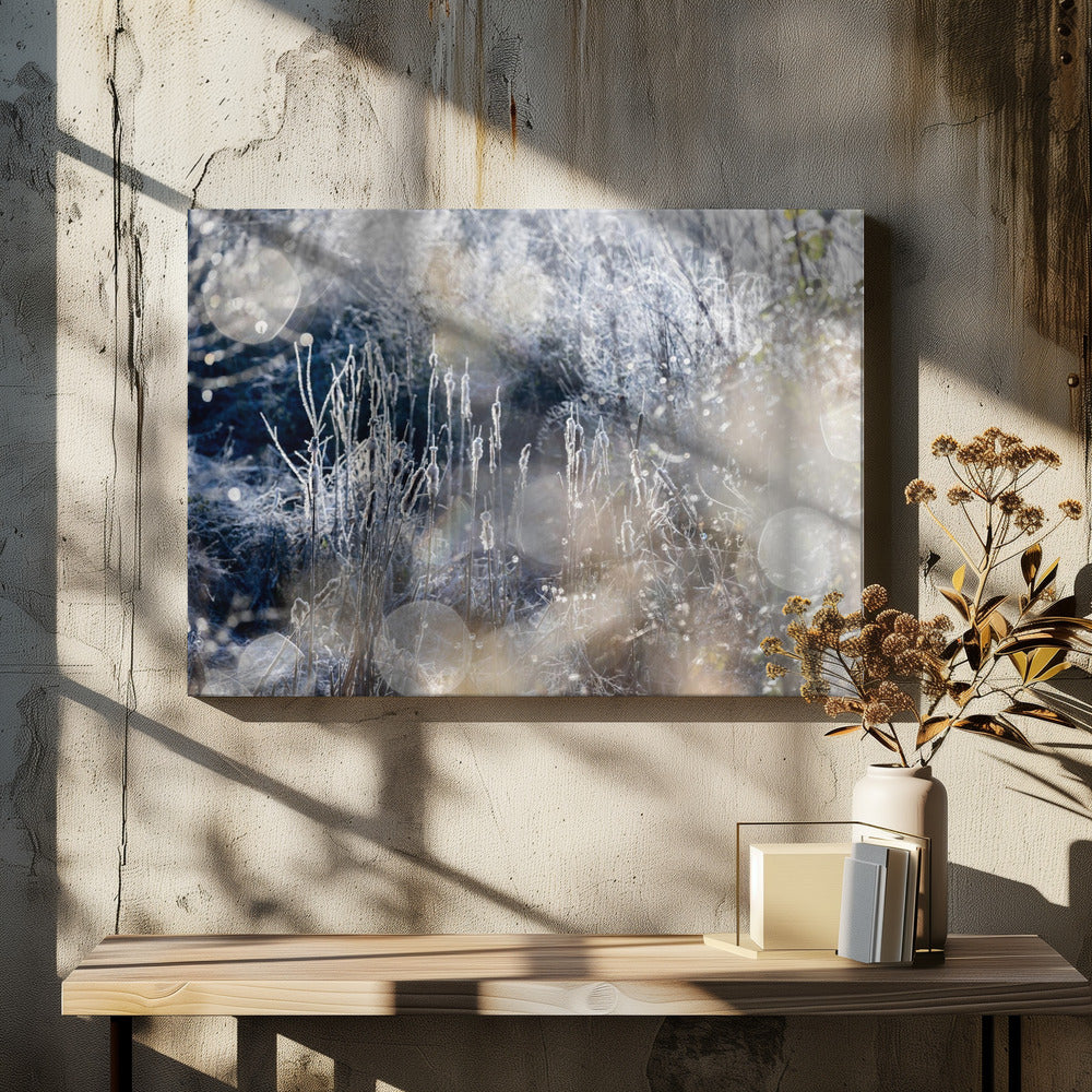 Een winterochtend 3 | Canvas