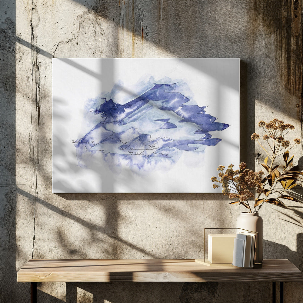 Kampfjet-onderzoek (indigo 4) | Canvas