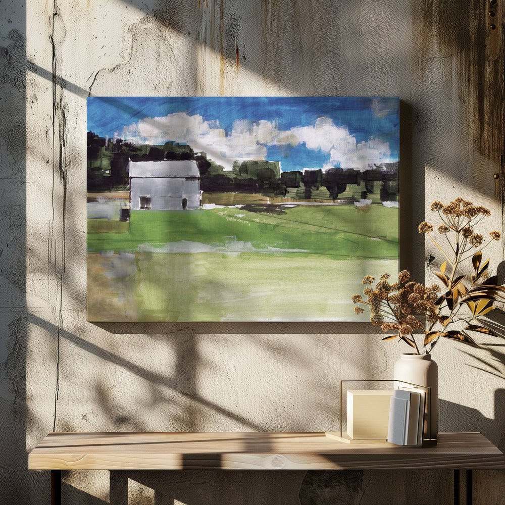Barren Farm Barn Print nr. 2 | Canvas