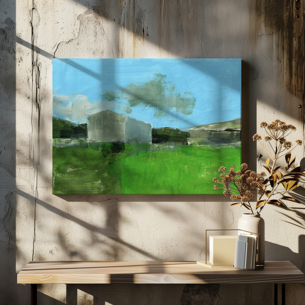 Barren Farm Barn Print nr. 1 | Canvas