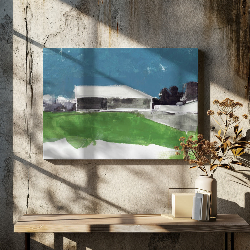 Barren Farm Barn Print nr. 3 | Canvas