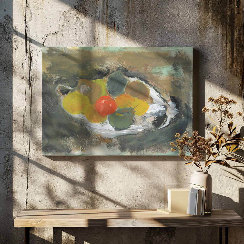Agrumi su un piatto nr. 1 | Canvas