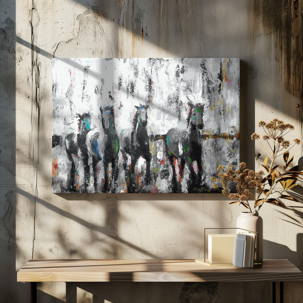 Hoeven van Vrijheid | Canvas