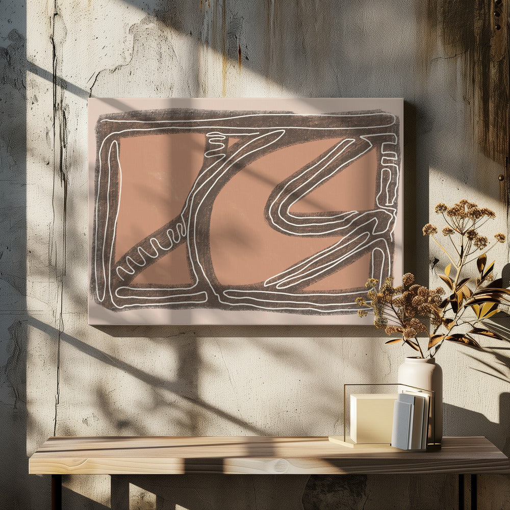 Abstracte Pantone-kleur | Canvas