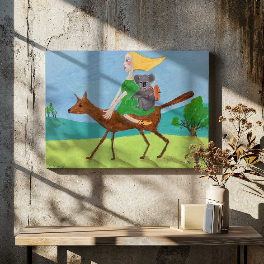 Op avontuur. | Canvas