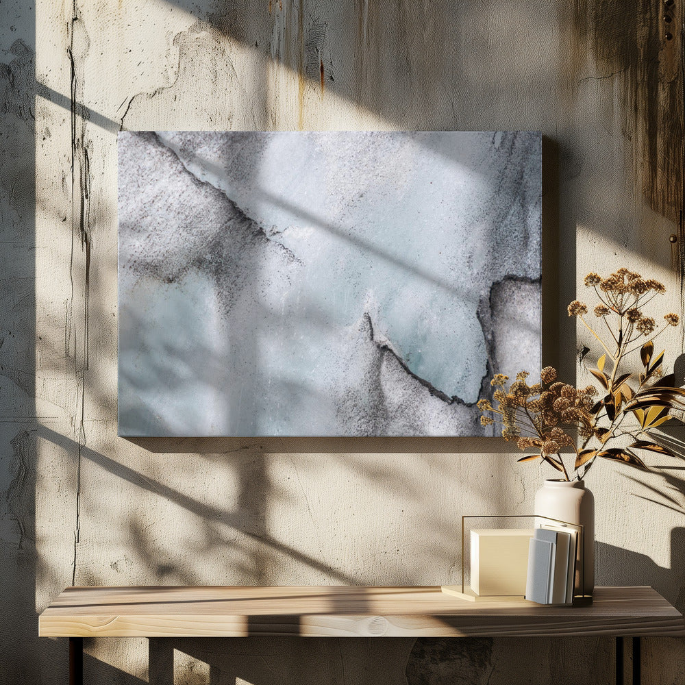 Abstracte vormen van landschap #3 | Canvas