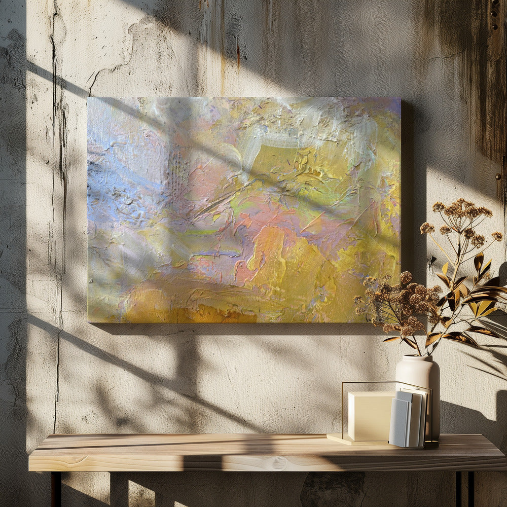 Gouden Huescape | Canvas