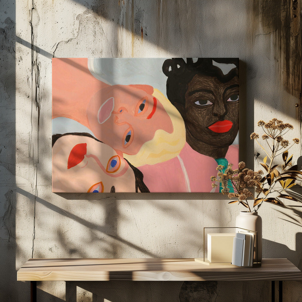 Van haar | Canvas