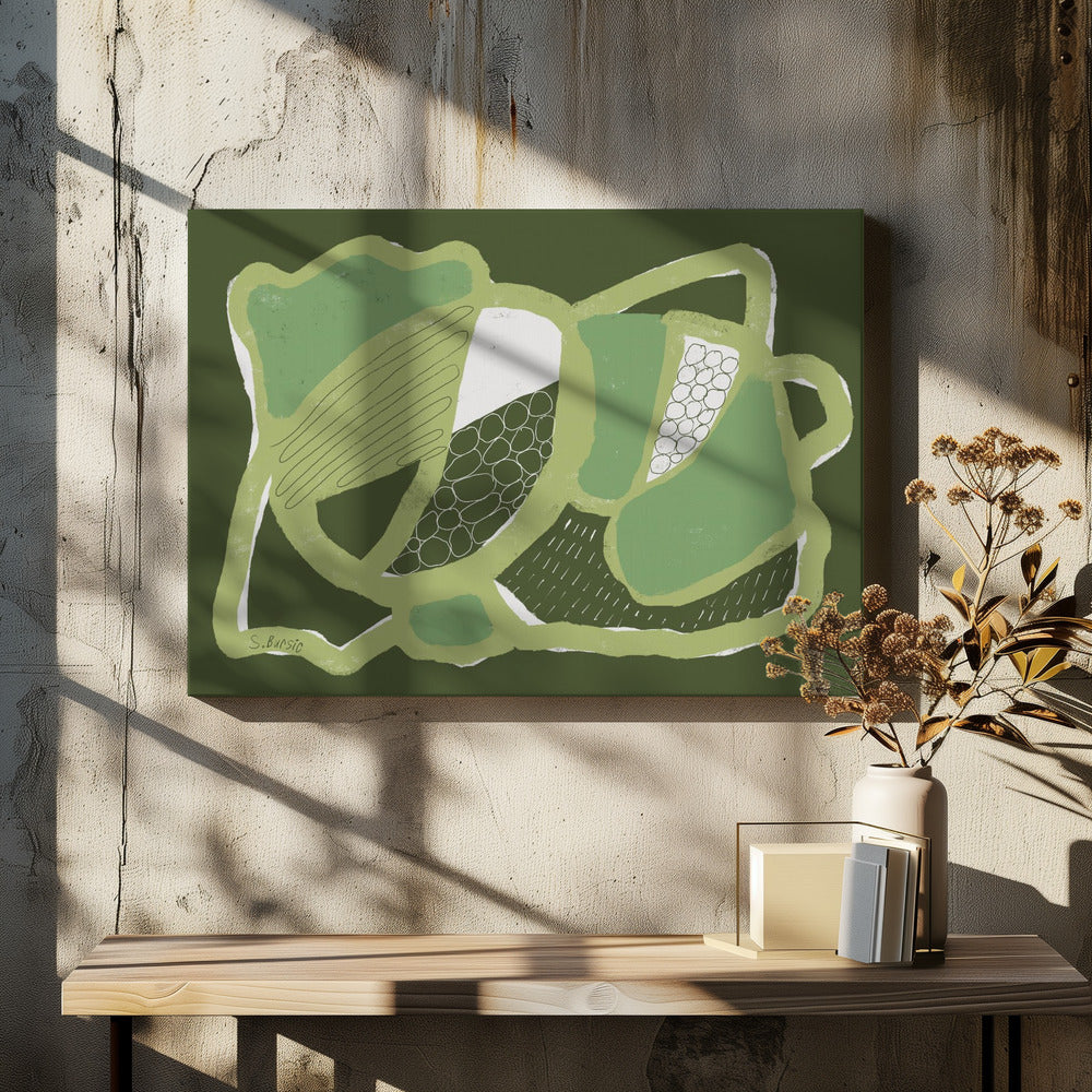 Groen ABSTRACT | Canvas
