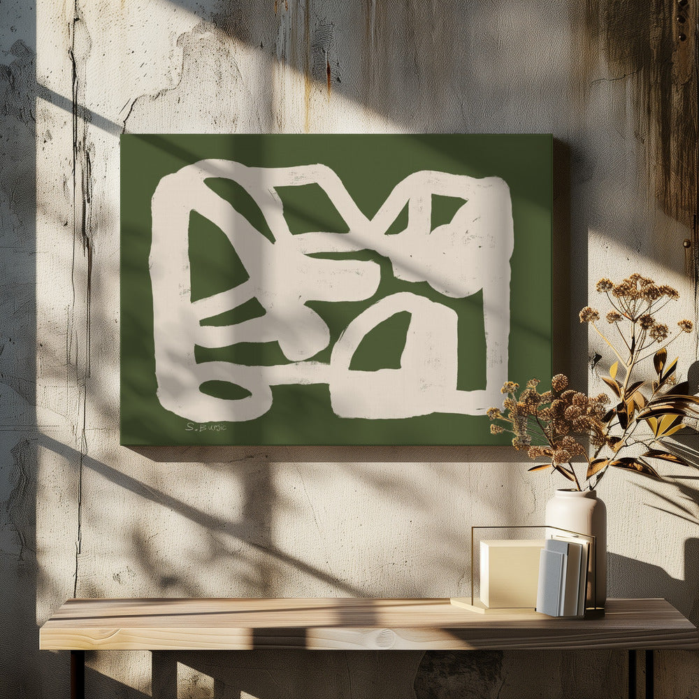 ABSTRACT Groen | Canvas