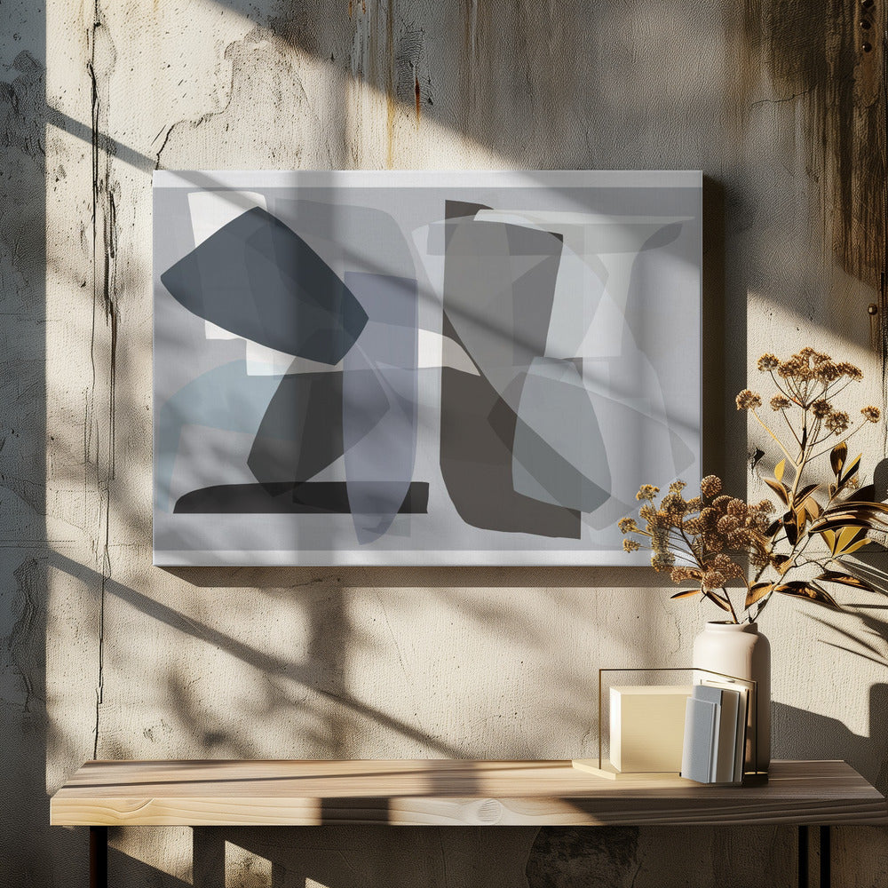 Neutrale vormen 4 | Canvas