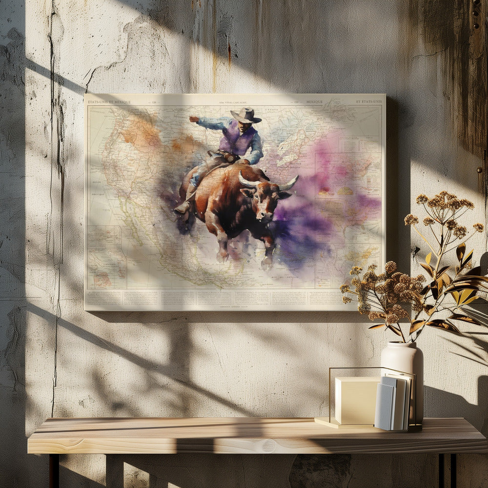Stierenrijder | Canvas