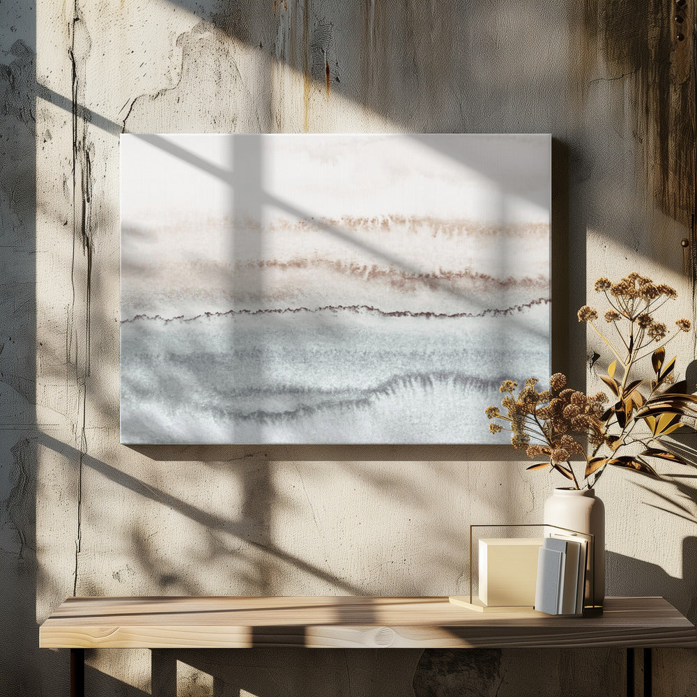 Binnen de getijden natuurlijk | Canvas