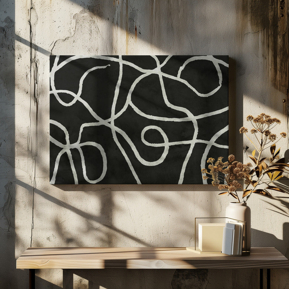 Verwarring en Stroom | Canvas