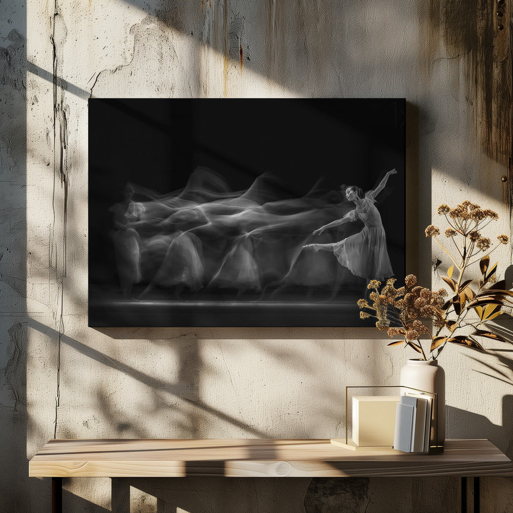 Golven van Balerina | Canvas
