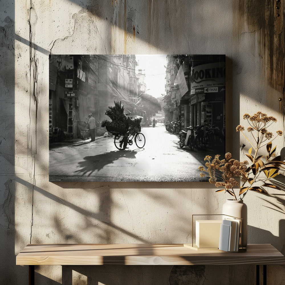 Vroege ochtend | Canvas