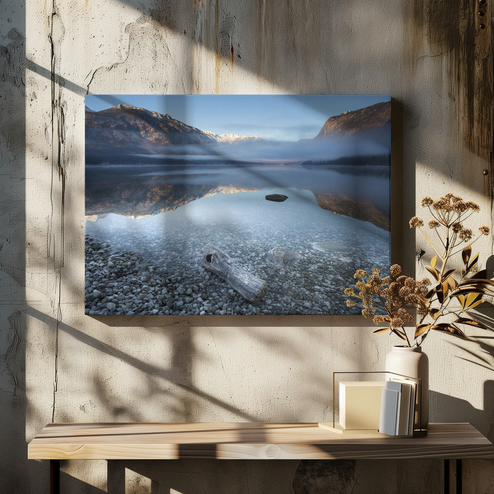 De rust van Bohinj | Canvas