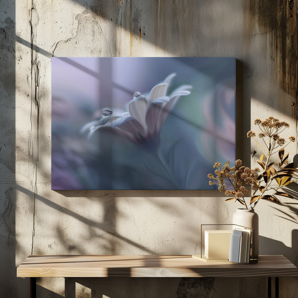 Achter gesloten ogen... | Canvas