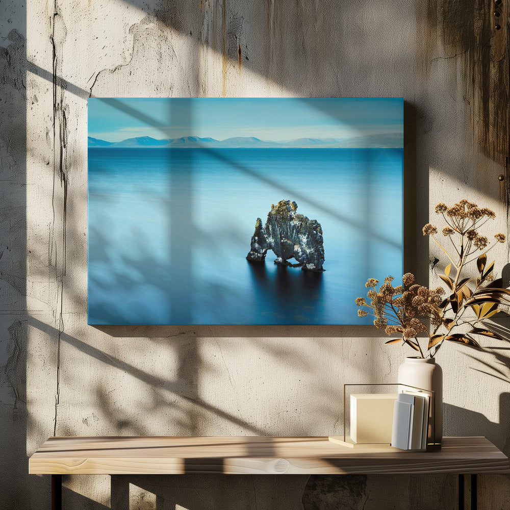 Midden in de wildernis | Canvas