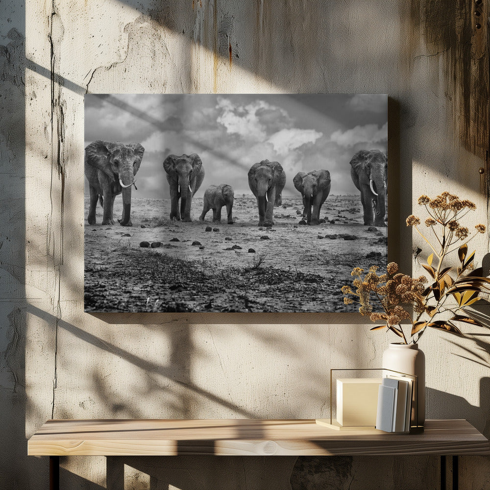Groot gezin | Canvas