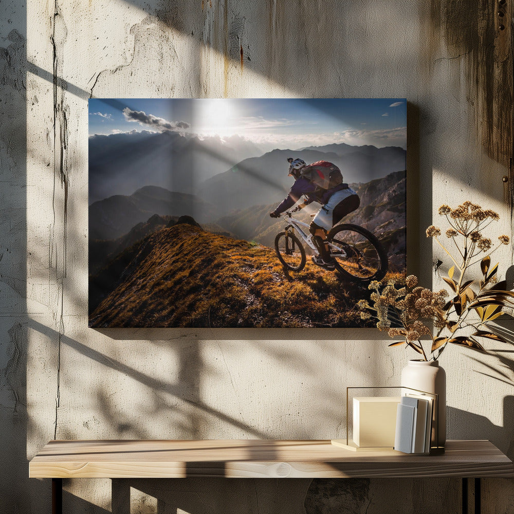 De roep van de berg | Canvas