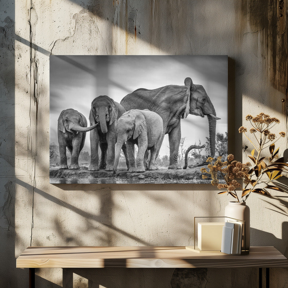 Een gigantische eenheid | Canvas