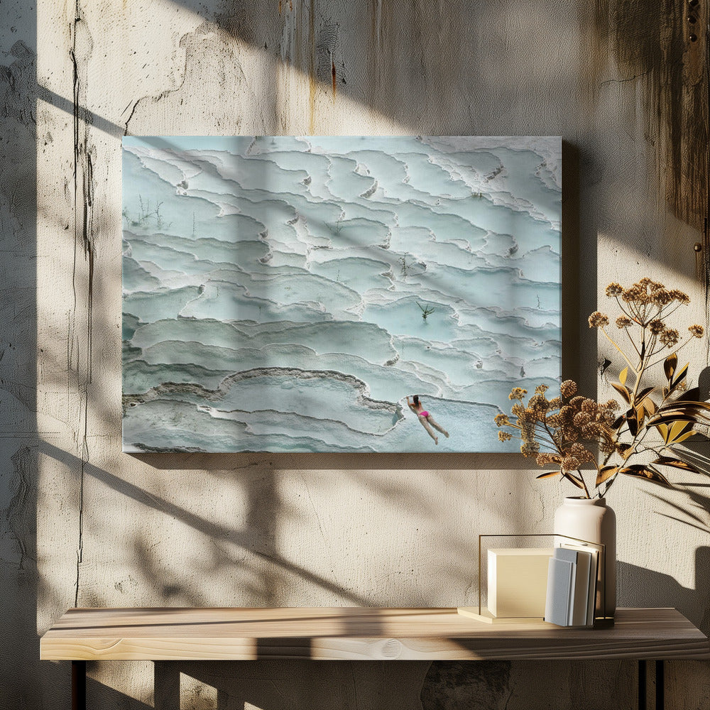 Turquoise Paradijs | Canvas