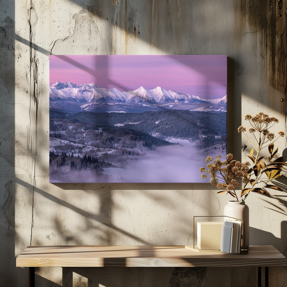Dageraad - Tatragebergte | Canvas