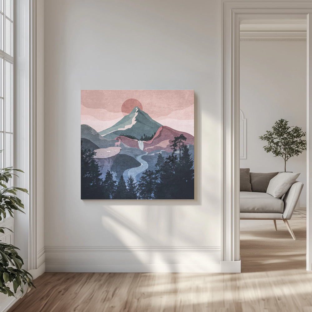 Sepia Acannis-kopie | Canvas