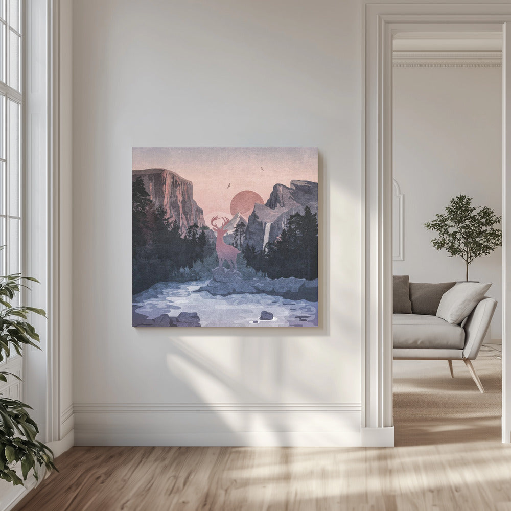 Majestueuze dageraad | Canvas