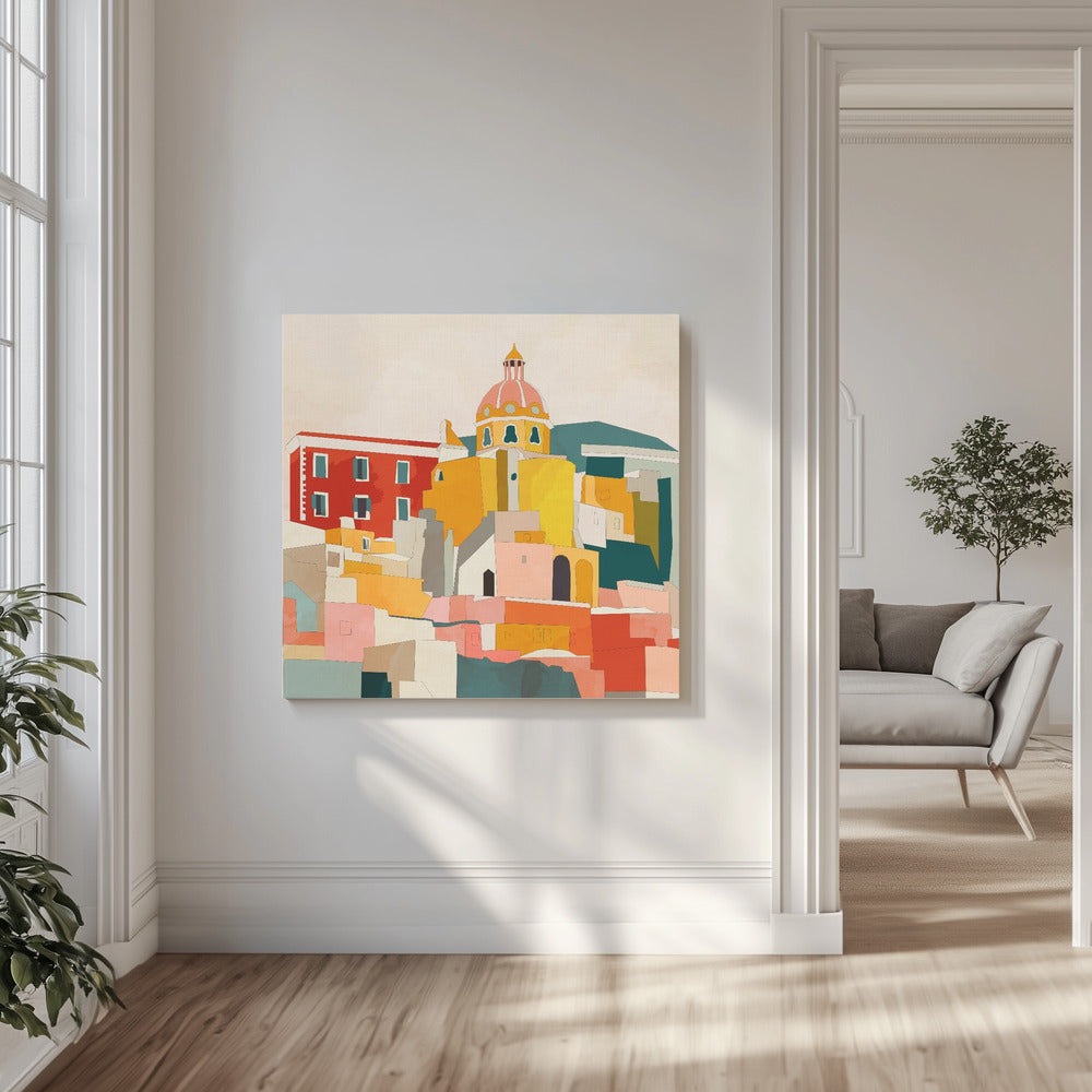 Procida Italië Kopie | Canvas
