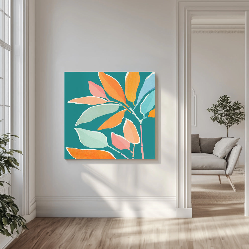 Magisch Regenboogbos | Canvas