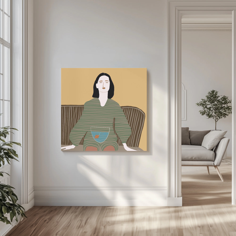 Fish lady | Canvas