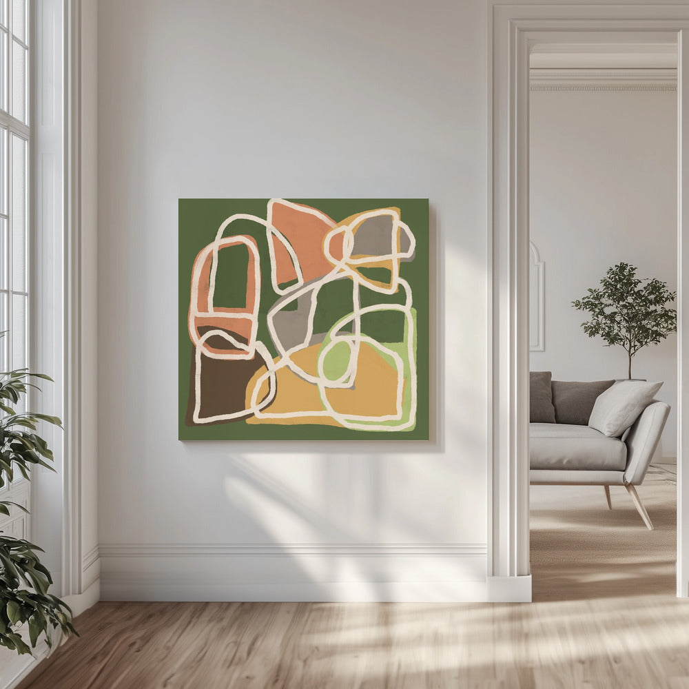 Lijnen en vormen | Canvas