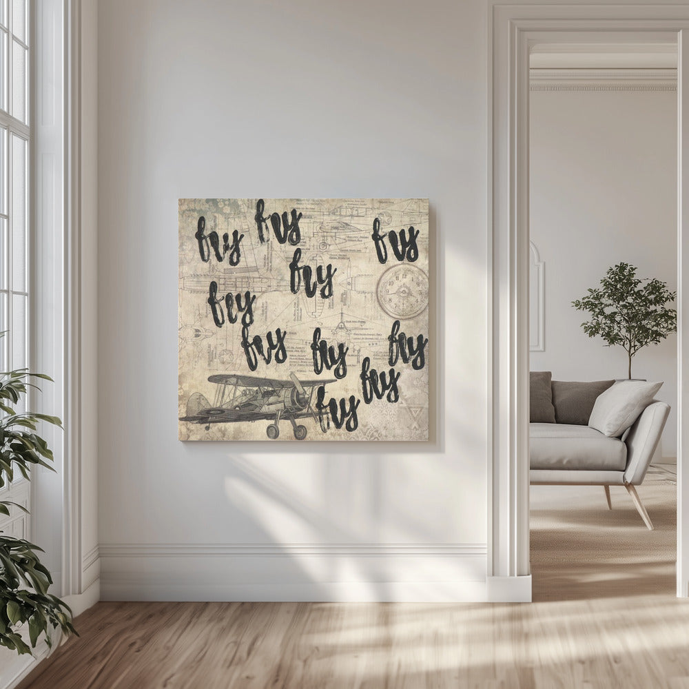 letterkunst [FLY] | Canvas